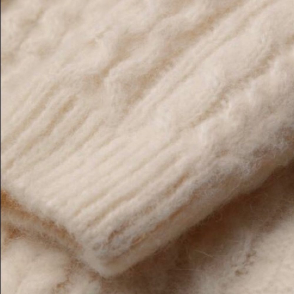 Simone Rocha X HM Cable-knit Wool-blend Cardigan - Picture 4 of 4